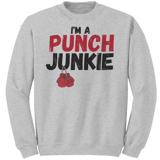 The Punch Junkie™ Crewneck Sweat Shirt